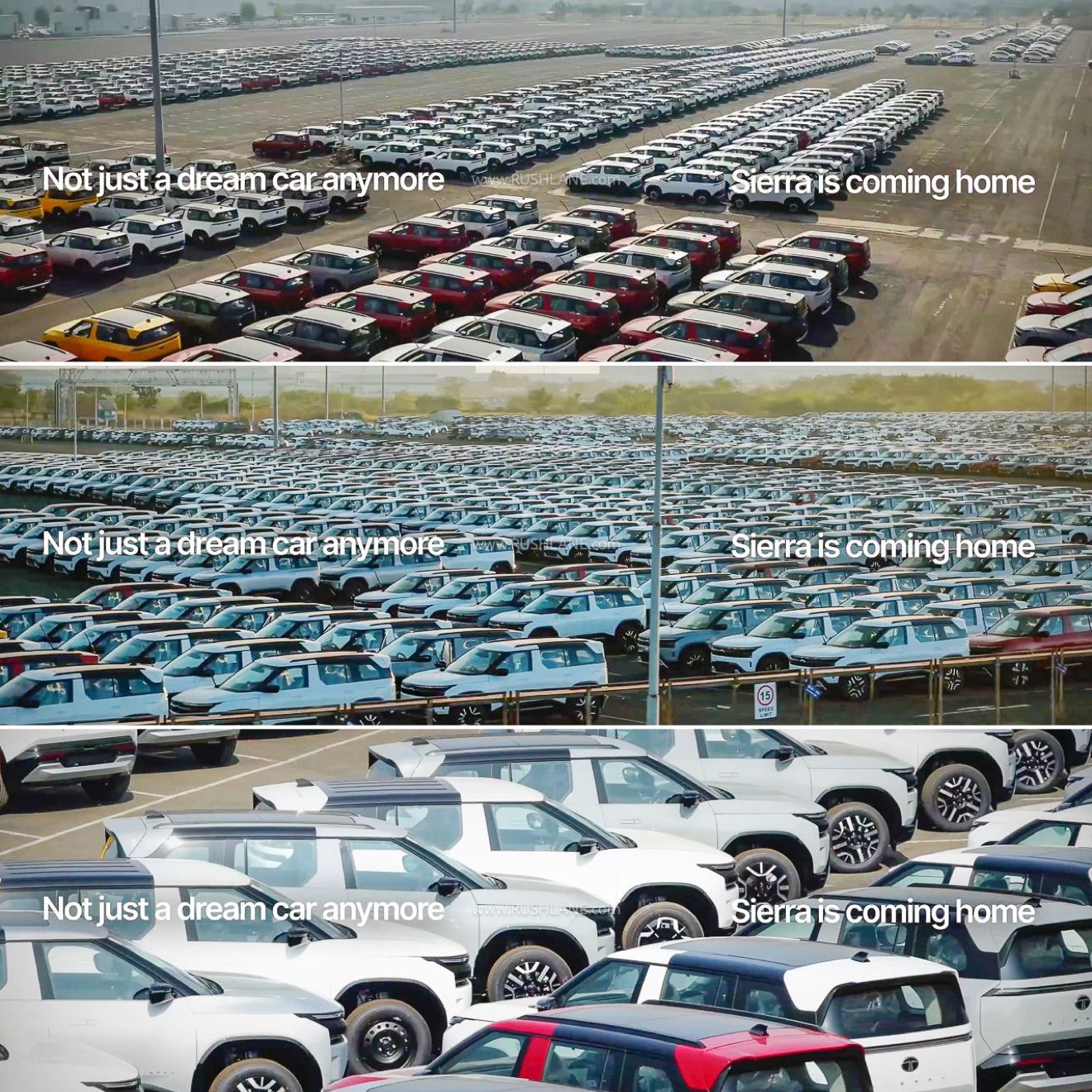 Tata Sierra: Производство на полную мощность, доставки начинаются 15 января