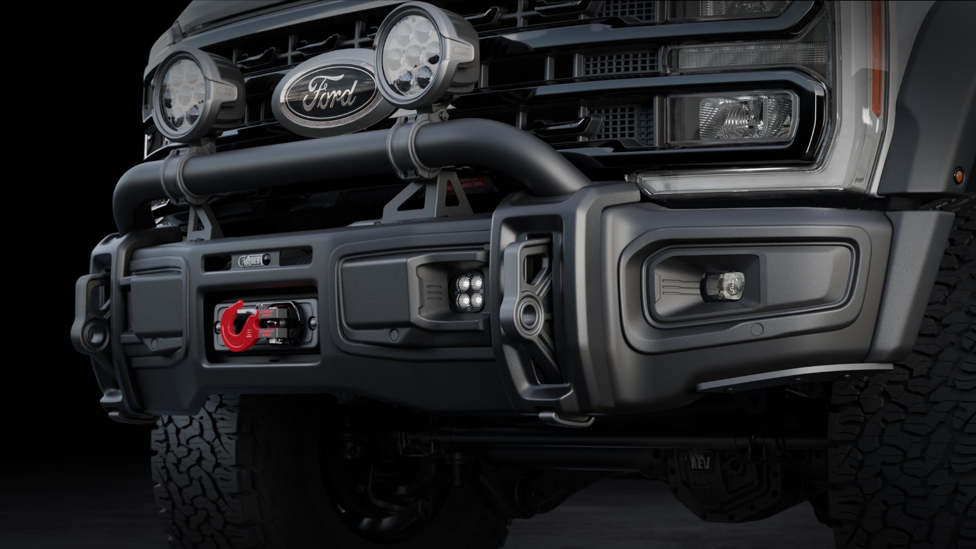 Новый пакет AEV для Ford FXL: на 40-дюймовых колесах