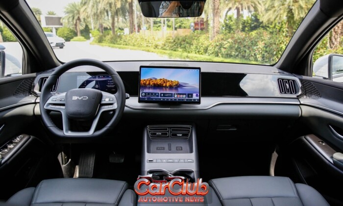 Интерьер BYD Sealion 5