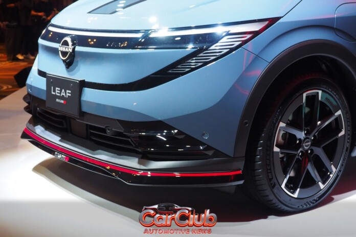 Nissan LEAF NISMO: заряженный электрокроссовер с генами автоспорта — фотогалерея