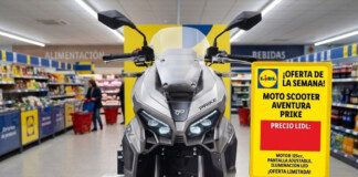 Lidl продает скутер 125, но «близнец» Keeway стоит дешевле - Motoblog