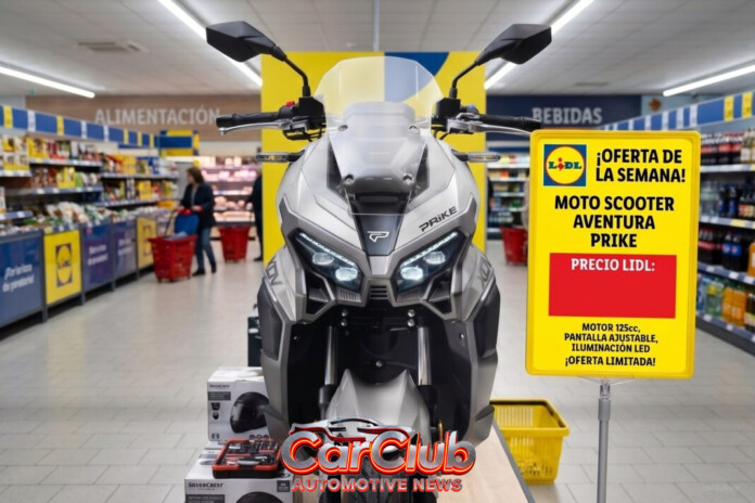 Lidl продает скутер 125, но «близнец» Keeway стоит дешевле - Motoblog