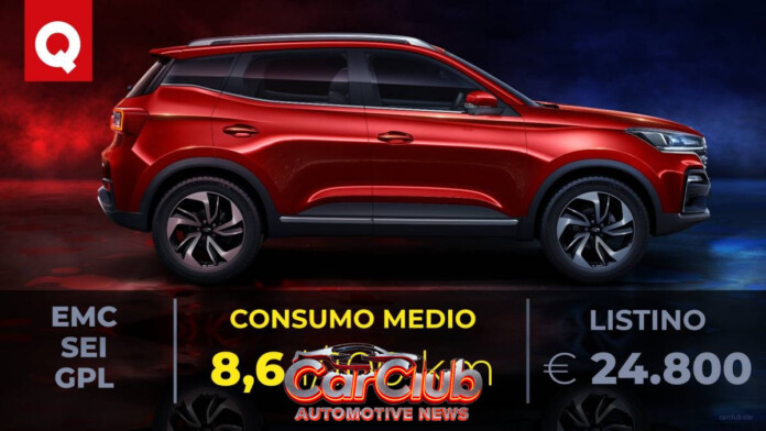 EMC Sei GPL, la prova consumi: 350 km con 30 euro, una SUV media al prezzo di una Yaris