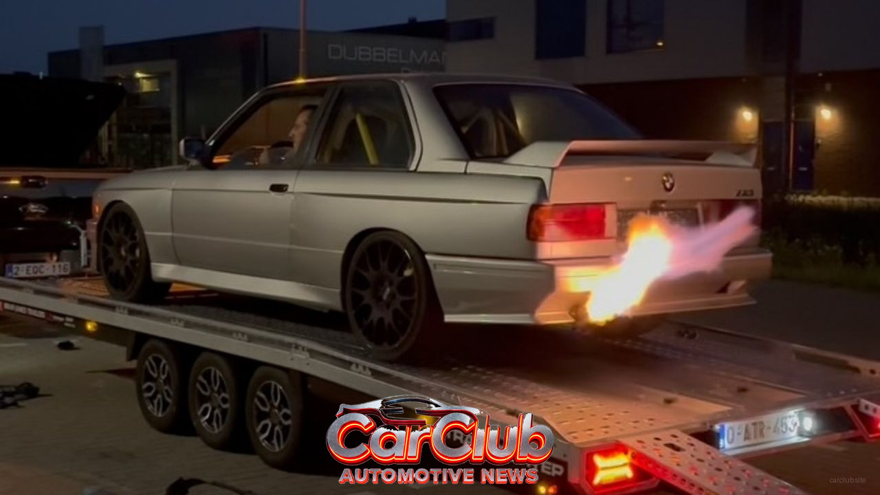 Мате Римач оценил BMW M3 E30 с двигателем V10