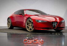 Alfa Romeo Cuorerosso: станет ли V6-гибрид будущим марки? Alfa Romeo Cuorerosso, вид спереди в три четверти