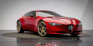 Alfa Romeo Cuorerosso, вид спереди в три четверти