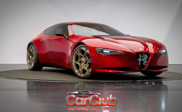 Alfa Romeo Cuorerosso, вид спереди в три четверти