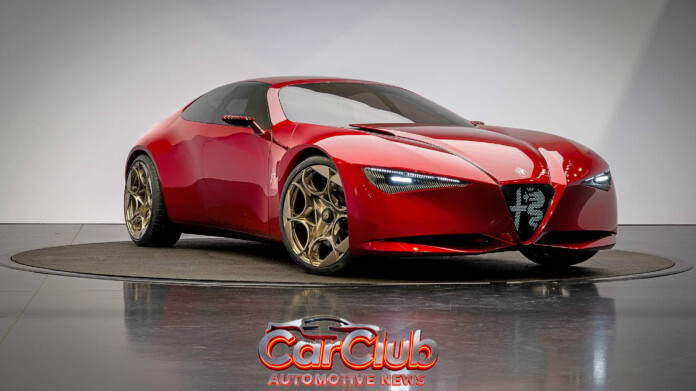 Alfa Romeo Cuorerosso, вид спереди в три четверти