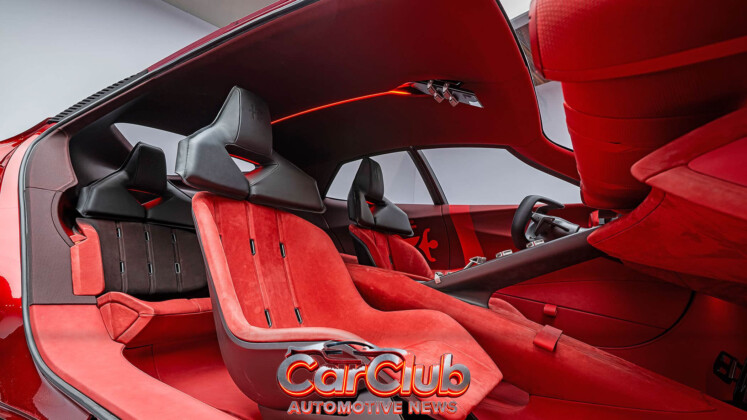 Задние сиденья Alfa Romeo Cuorerosso