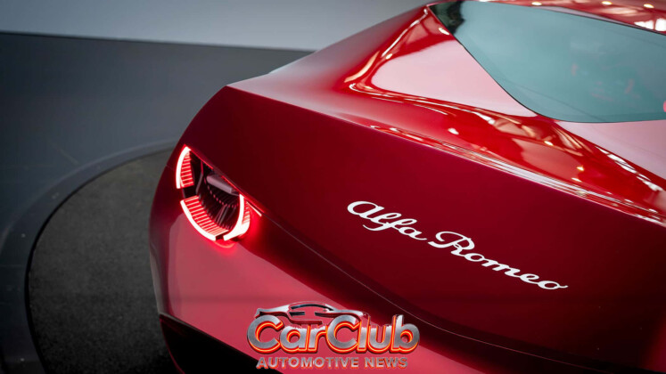 Круглый задний фонарь Alfa Romeo Cuorerosso